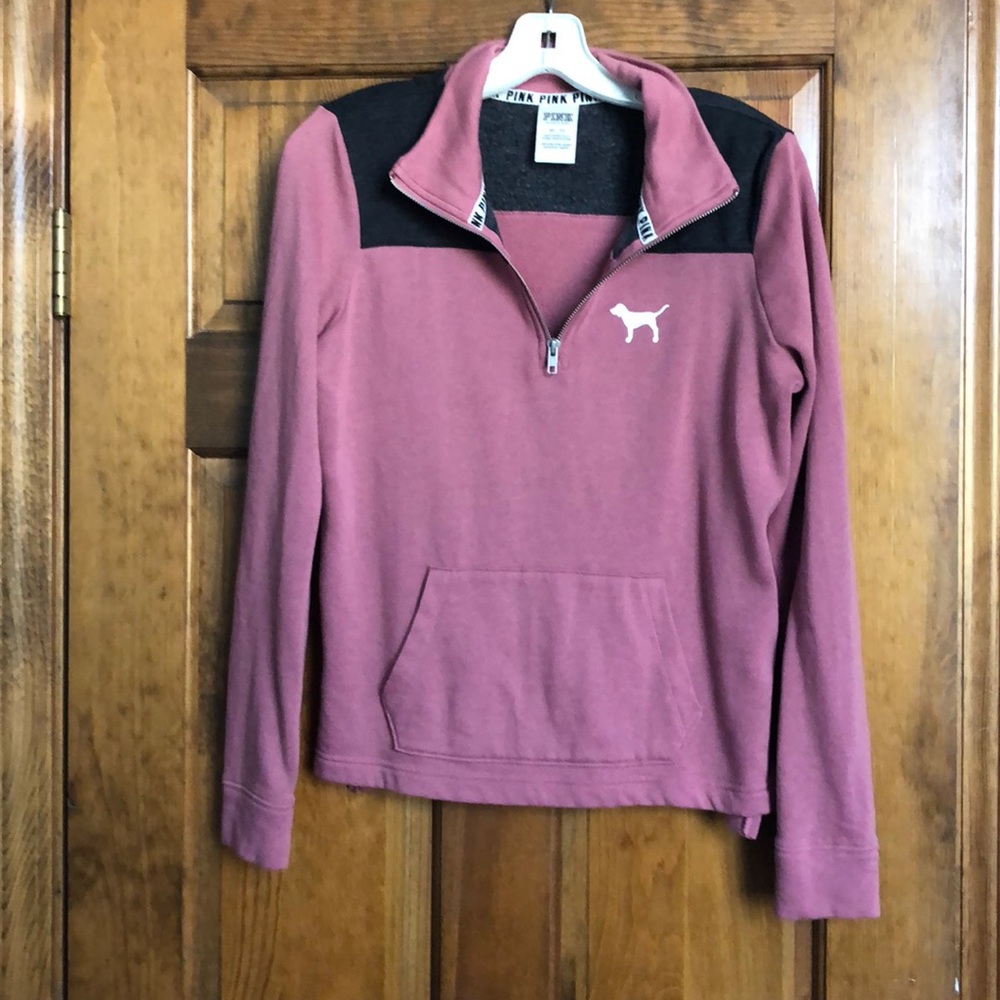 PINK quarter zip